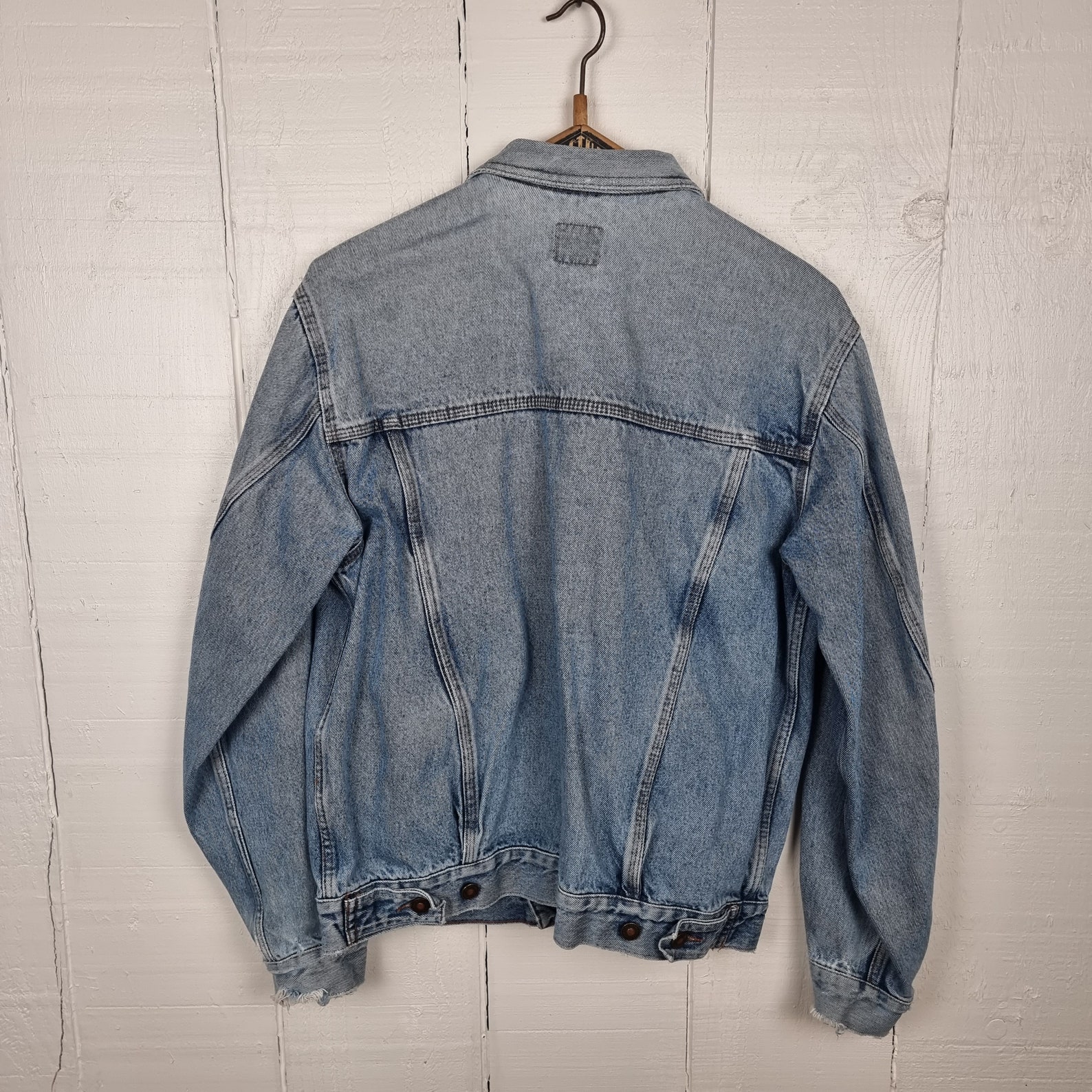 Lee Cooper Denim Jacket Washed Out Denim Light Blue Jacket Etsy