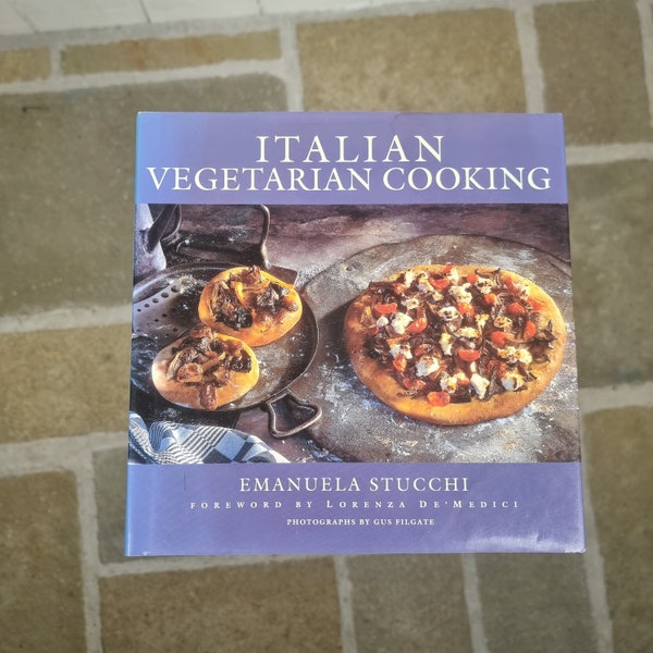 Italiaans vegetarisch kookboek uit 1994 Vintage kookboek