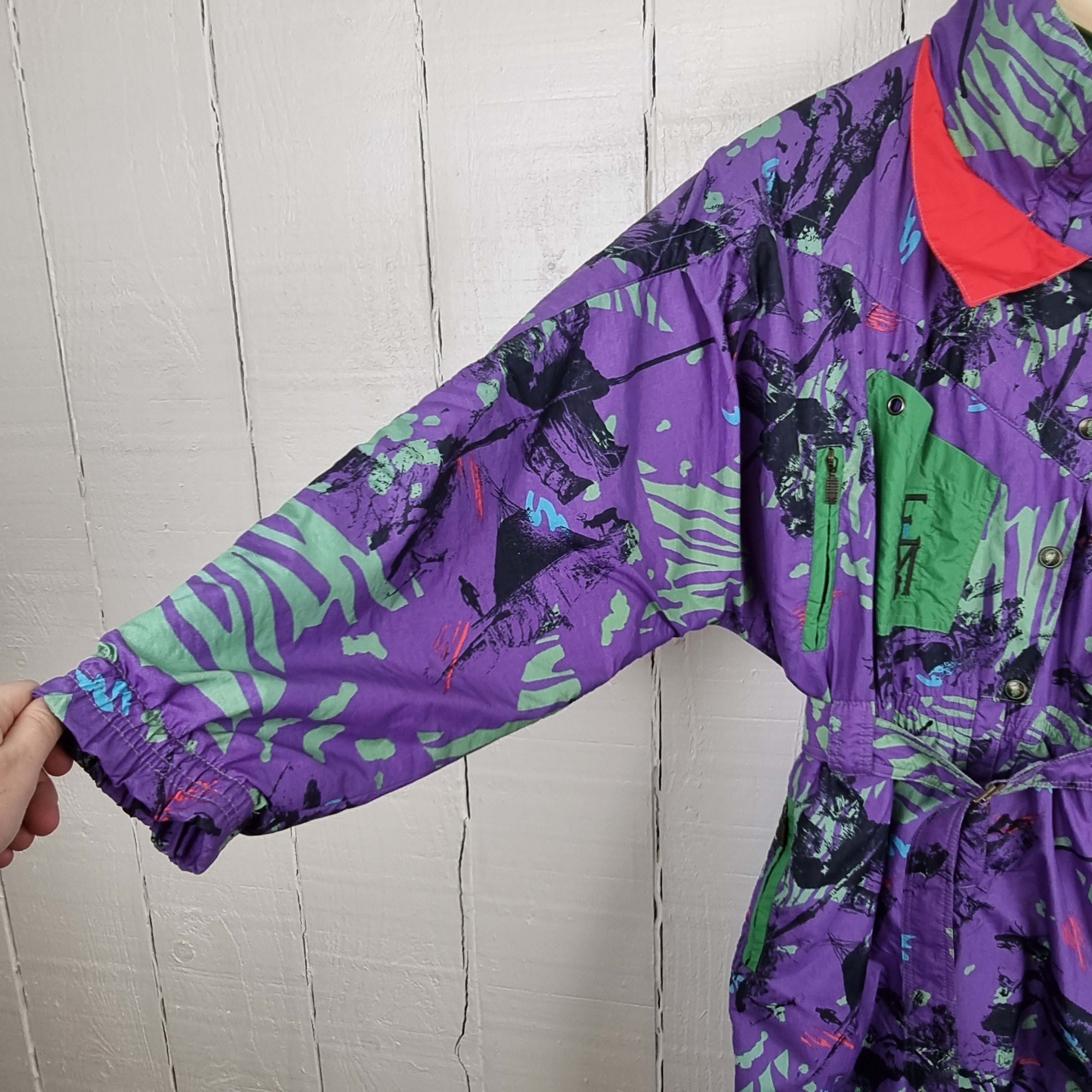 Vintage Ski Suit, Virage by Fusalp Ski Suit, 80's Purple and Green Ski Suit, Winter Sports, Women's Ski Wear, Winter Sports, Made in France - Etsy Vintage Ski Suit, Virage by Fusalp Ski Suit, 80's Purple and Green Ski Suit, Winter Sports, Women's Ski Wear, Winter Sports, Made in France - Etsy