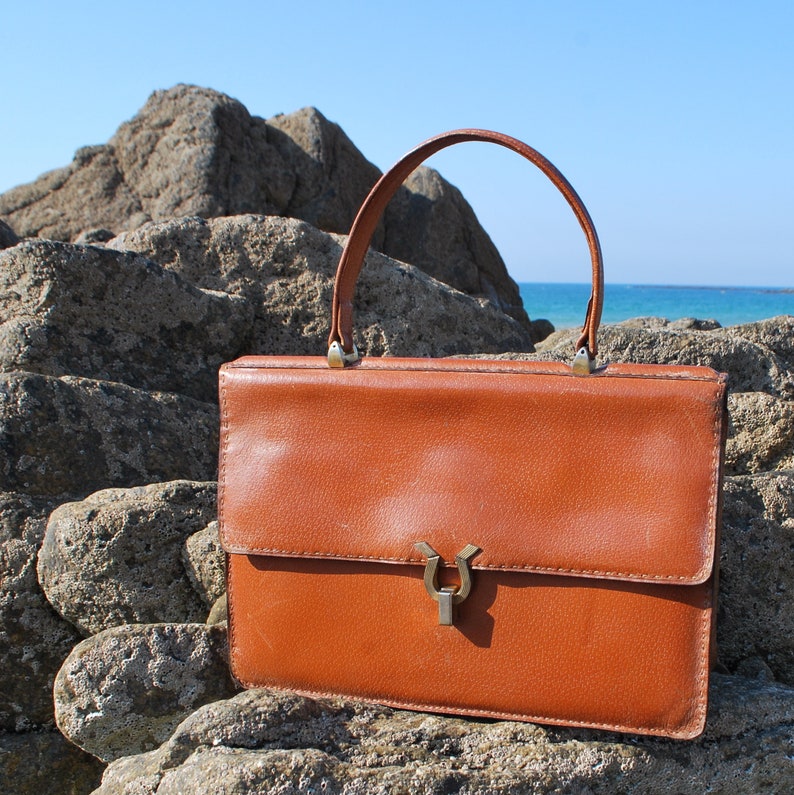vintage leather bag