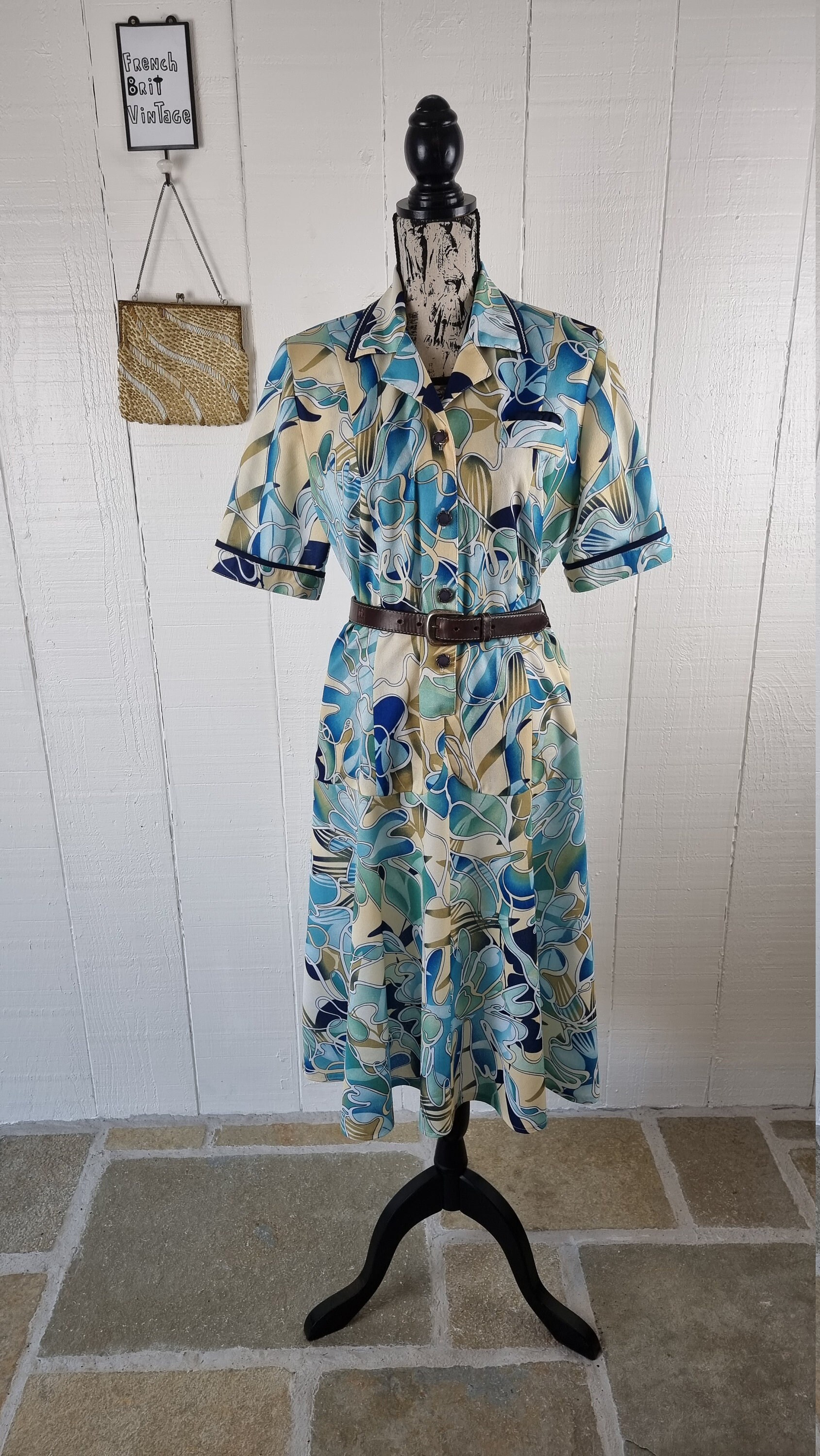 Afibel Vintage Dress Etsy