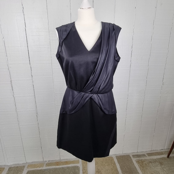 Robe Karen Millen neuve avec etiquette robe noire robe noire et plombee robe col en V robe de soiree robe de cocktail Etsy France