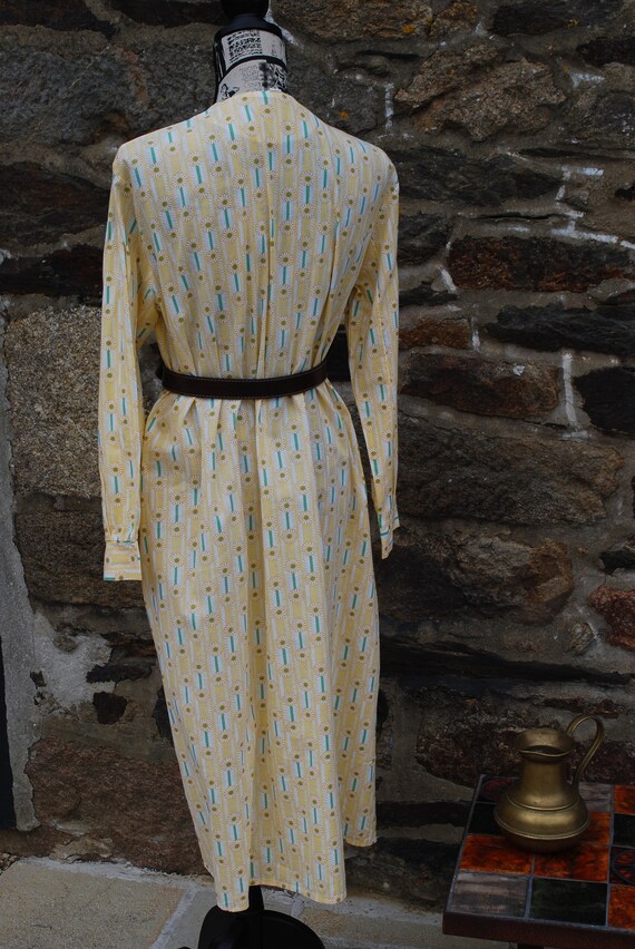 Vintage 1970s Nightie, Floral Night Dress, SIZE: … - image 5