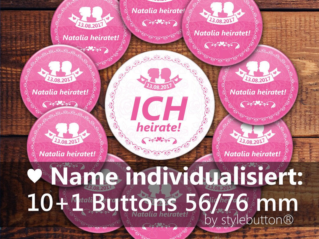 JGA Buttons XL Set 2: 101 Badges - Etsy