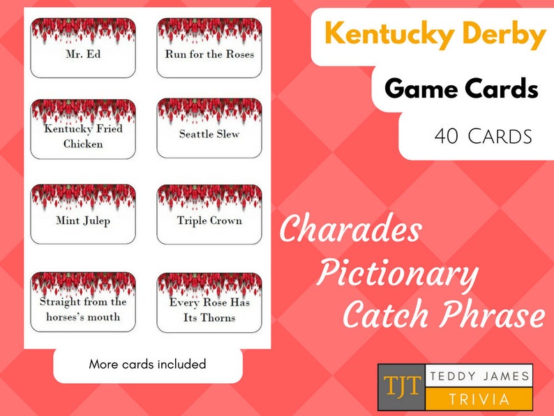 Kentucky Derby Trivia Printable