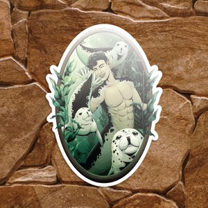 Seehund Merman - Vinyl Aufkleber