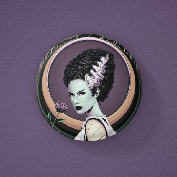 Bride of Frankenstein - Button - 1.25"