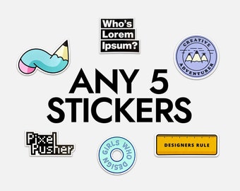 Any 5 stickers