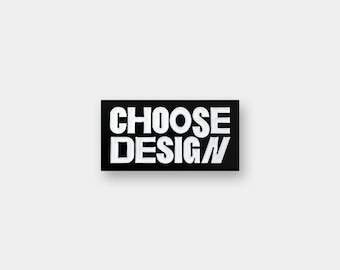 Choose Design Enamel Pin