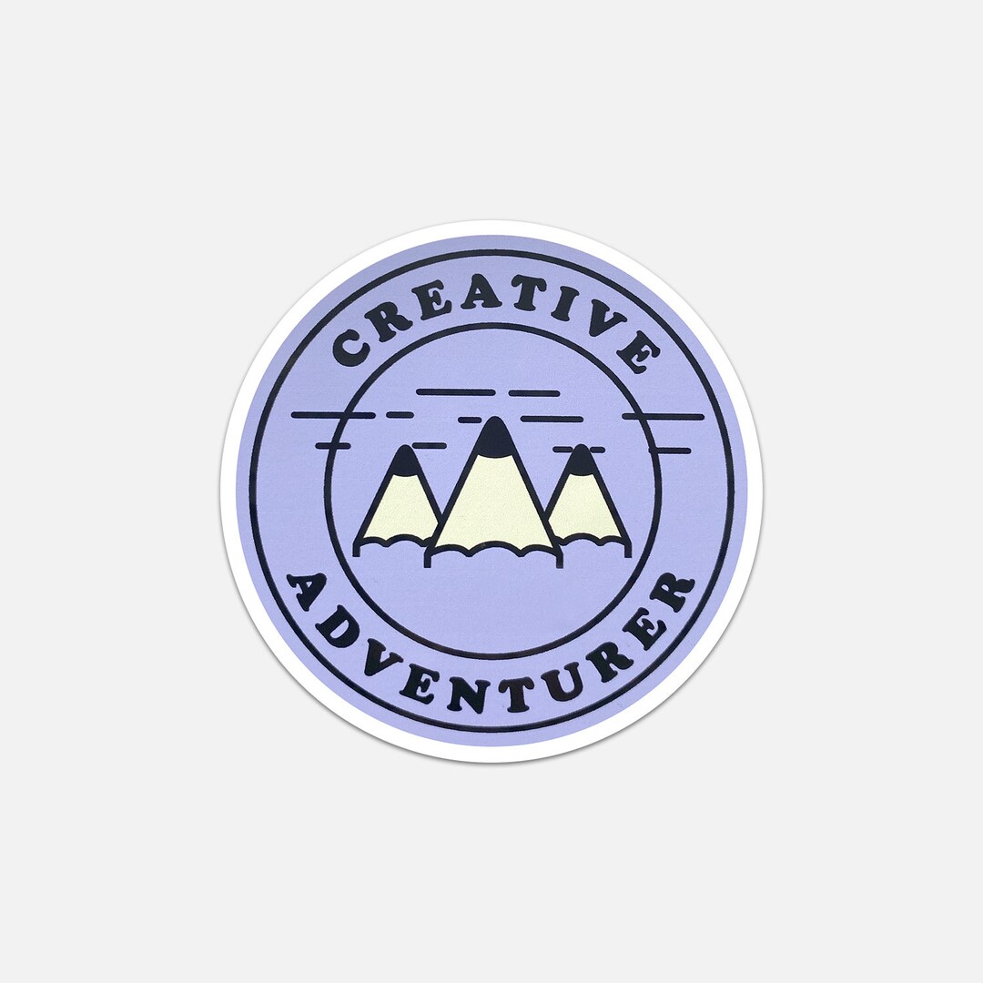 Creative Adventurer Sticker - Etsy