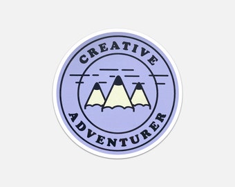 Creative Adventurer Sticker