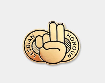 Lesbian Honour Enamel Pin