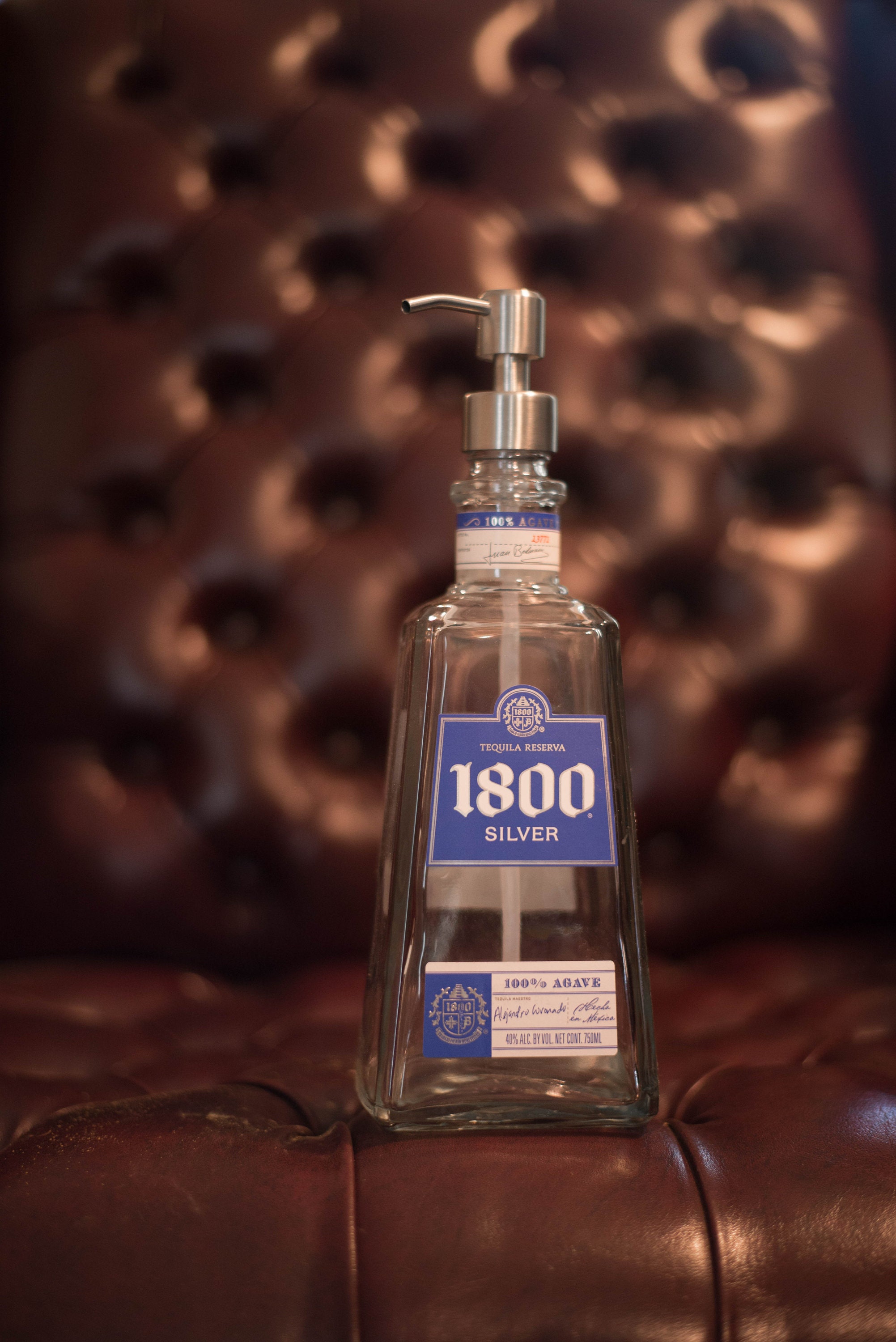 1800 Tequila Soap Dispenser Etsy