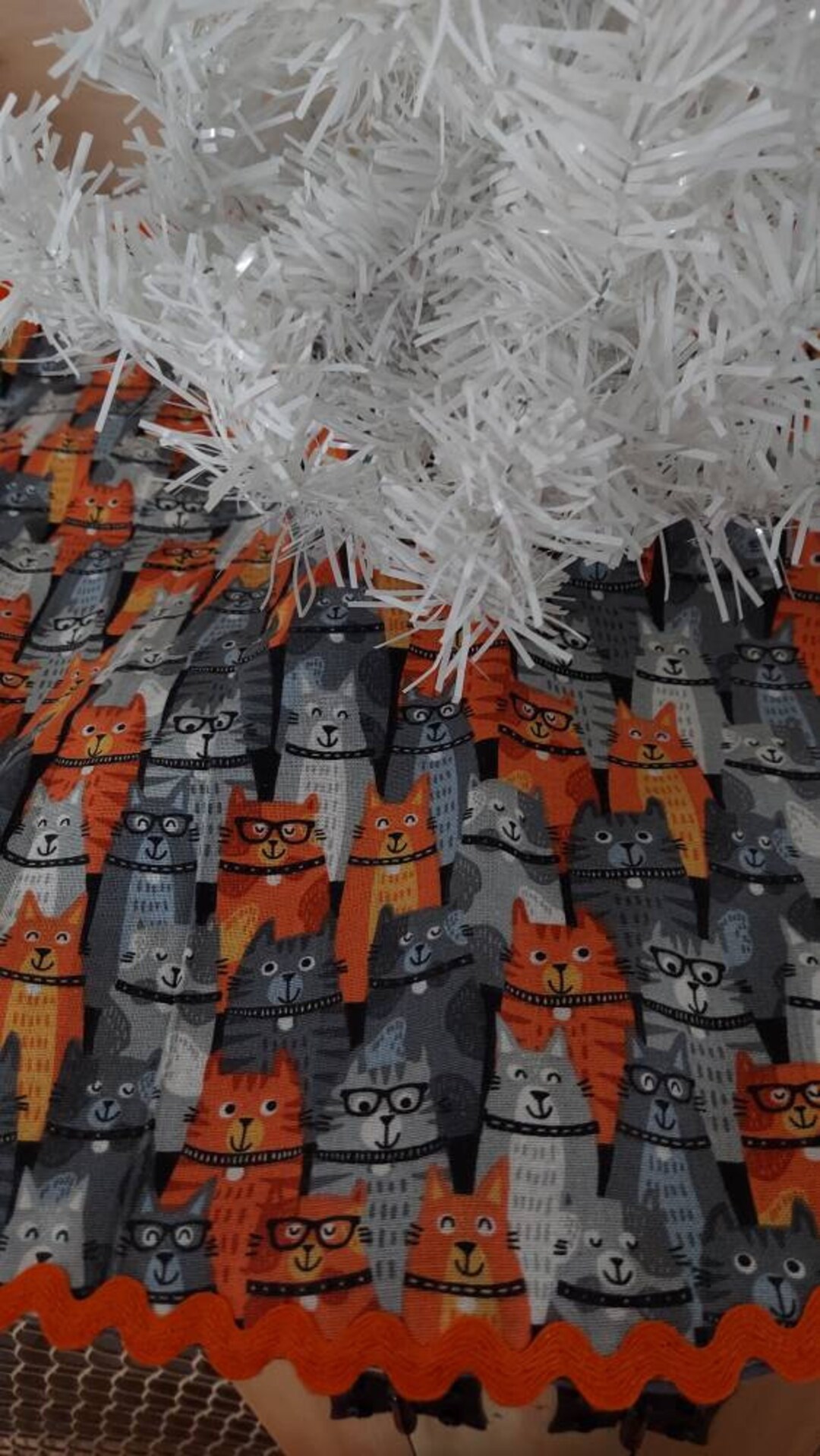 18 Inch Cat Tree Skirt Etsy