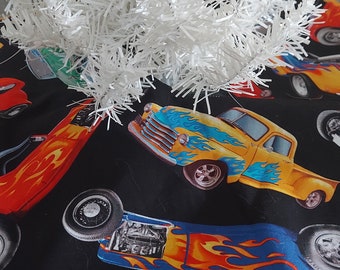 18 inch diameter Hot wheels  small tabletop tree skirt