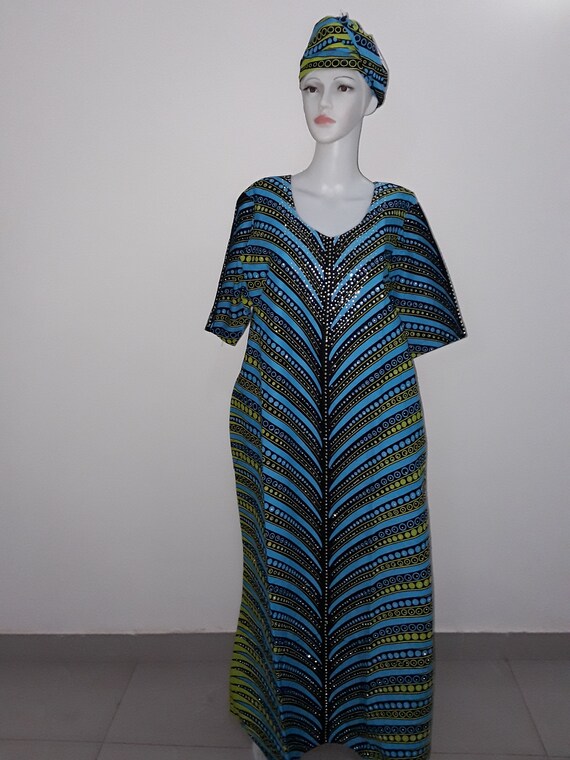 stoned ankara gowns