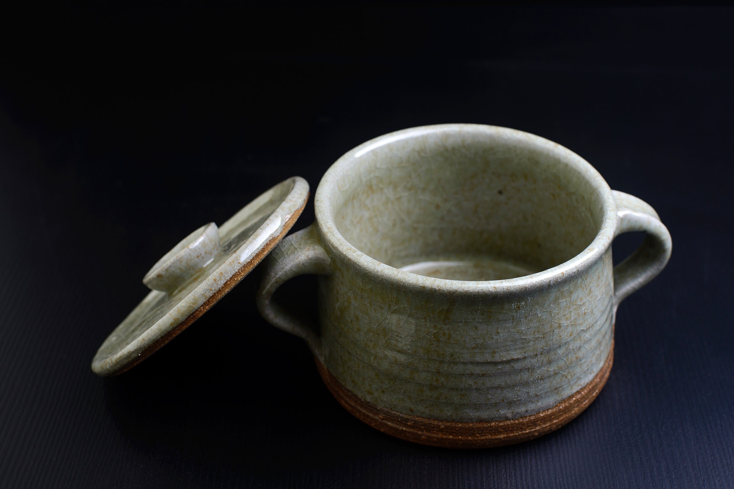 Handmade rustic soup bowl stoneware wood firing pottery bowl Etsy