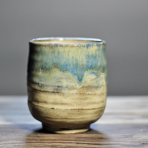 Yunomi Tea Cup Handmade Ceramic Tea Cup Pottery Cup Wheel - Etsy Israel