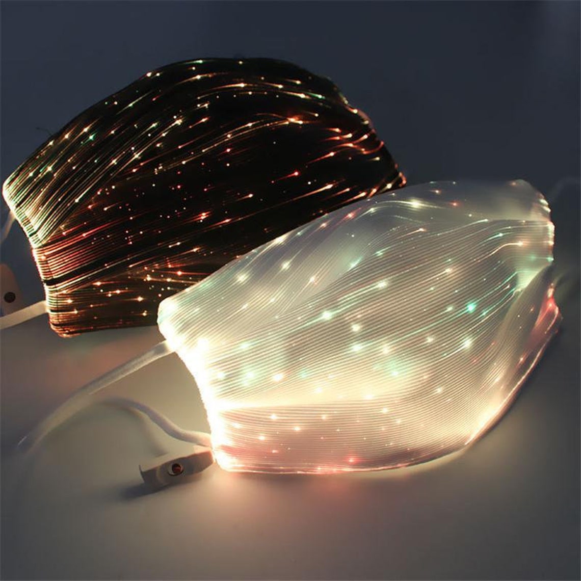 LED Color Changing Face Mask FREE Shipping 10 Settings Etsy