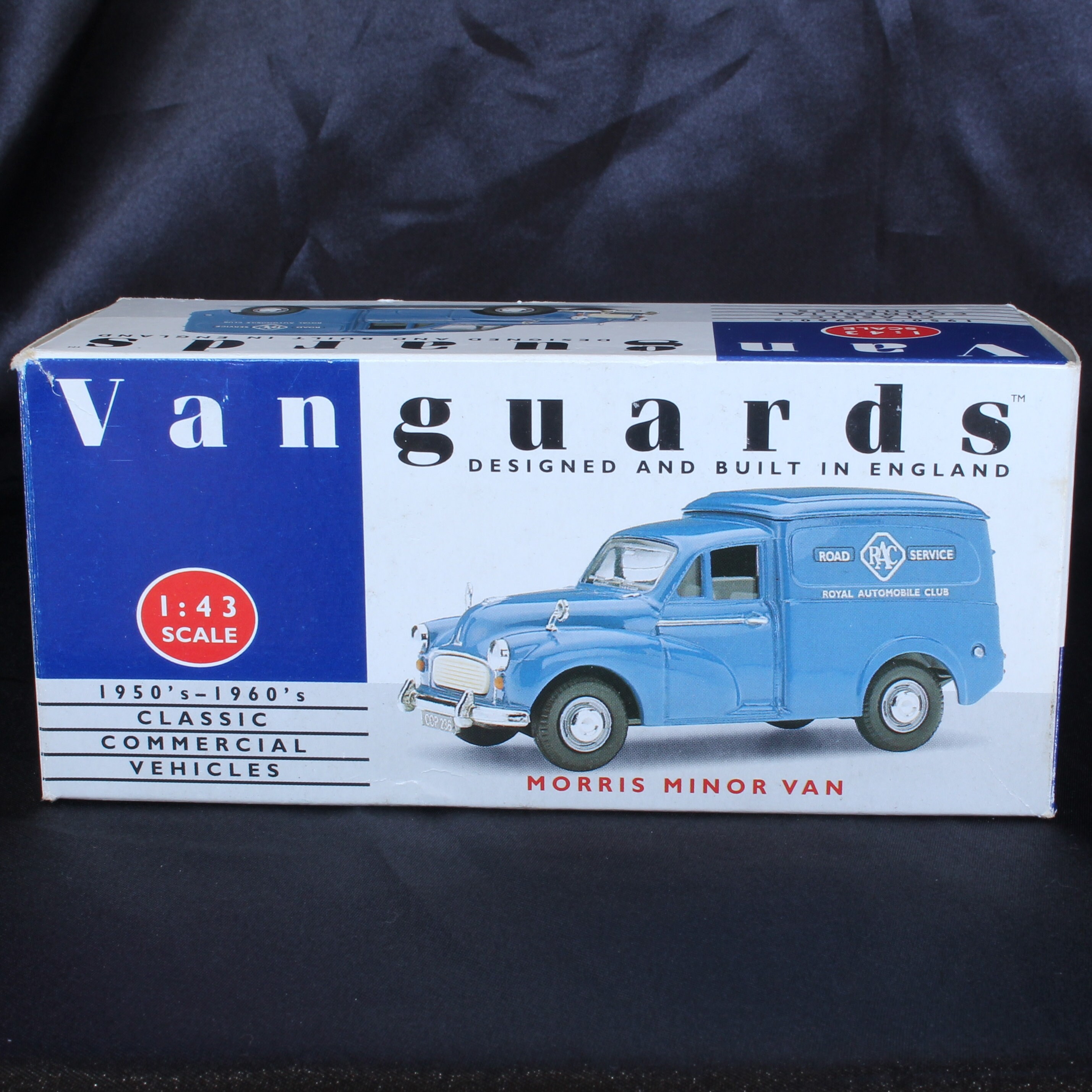 Lledo Vanguards Morris Minor Van RAC 1:43 Scale VA11005 - Etsy Canada