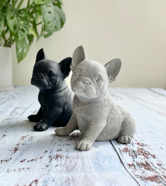 French Bulldog Small Puppy Figurine Dog Sitting Resin Home -  Portugal