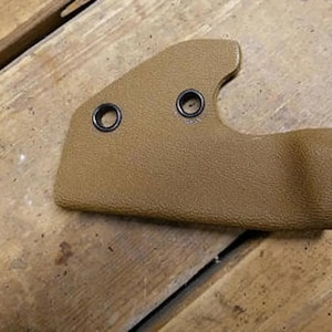 Pikal knife Kydex pocket hook SHEATH ONLY for Old Style Victorinox 2.5-inch Bird's Beak Paring / Fruit Knife Model 5.3103.S Formerly 40606 Brown