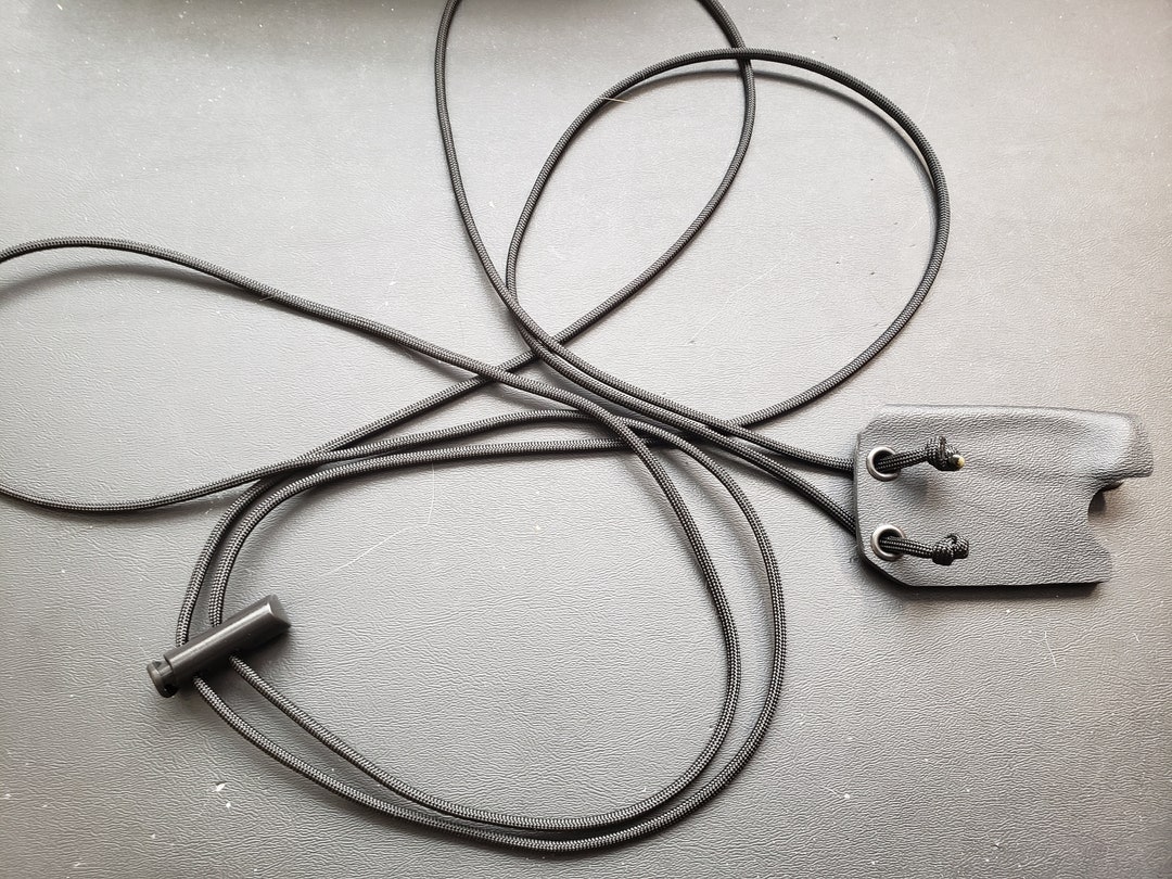 Pikal Knife Shoulder Harness no Pockets, No Problem for Victorinox Bird