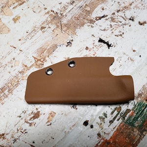 Pioneer Woman paring knife / Pikal Knife Kydex Pocket Hook Sheath ONLY for 3.5 inch Current Production ONLY Knife NOT Included Brown