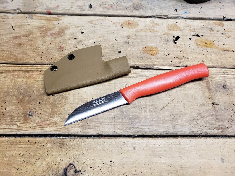 IKEA Knife / Pikal Knife Skalad Fruit Knife With Kydex Etsy
