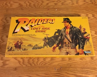 1980 Vintage Kenner Raiders of the Lost Ark board game complete!