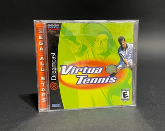 Vintage Sega Dreamcast Virtual Tennis cib *not a reproduction*