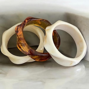 Trendy Bangle Bracelets in Three Colors