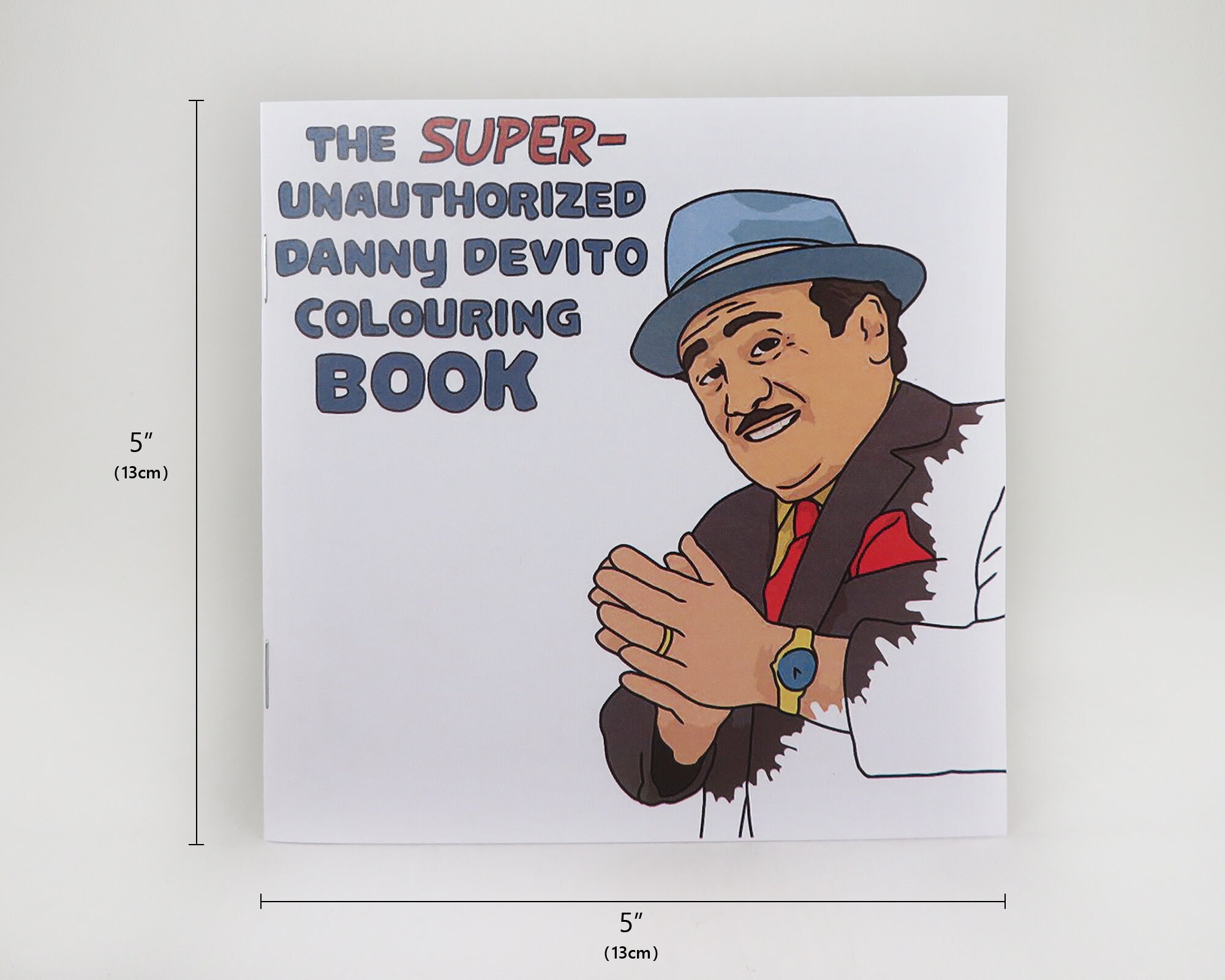 DANNY DEVITO Mini Colouring Book 8 Adult Colouring Pages - Etsy