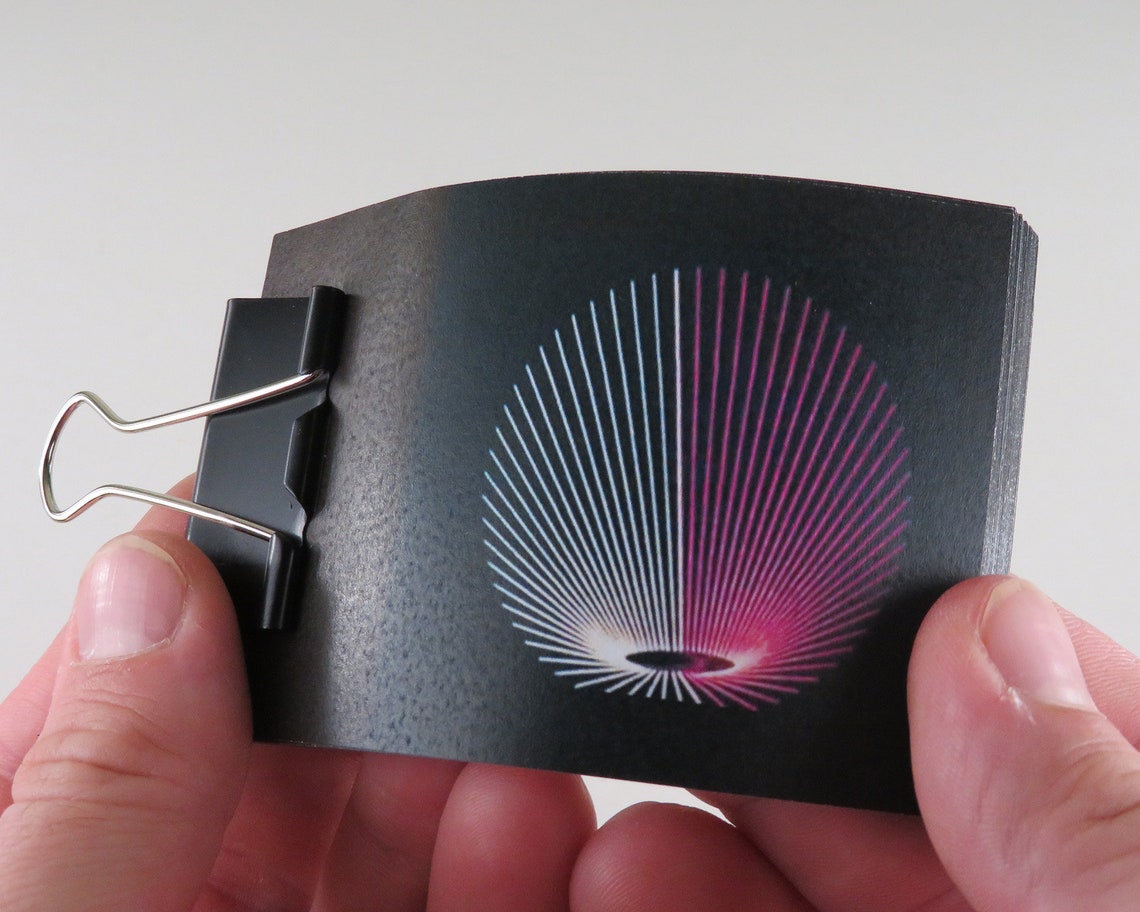 MOTION GRAPHICS Flipbook Digital Download 48 Page Flip Etsy