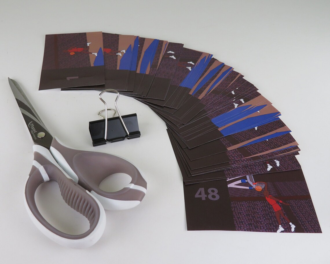 SLAM DUNK Flipbook Digital Download 48 Page Flip Book Etsy