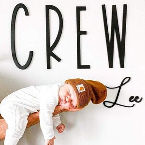Name Sign For Nursery, Baby Name Sign, Custom Wood Name Sign, Boy Name Sign, Nursery Decor, Wooden Letters, Nursery Wall Decor, Wood Words
