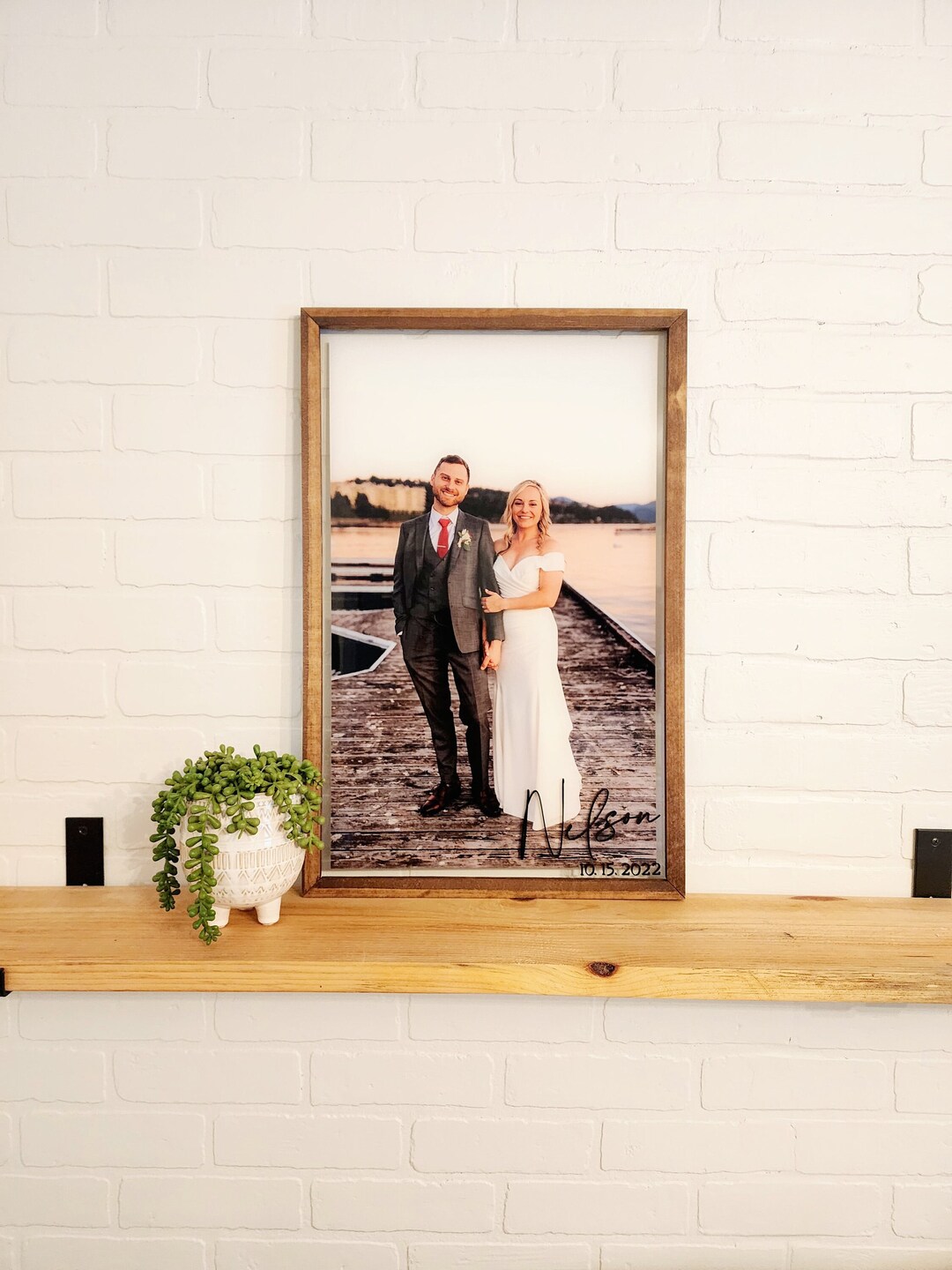 Framed Photo, Framed Prints, Personalized Valentines Day Gift