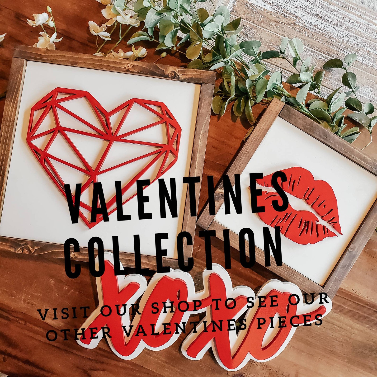 Wood Valentines Day Sign Valentines Day Decor Valentines Day | Etsy