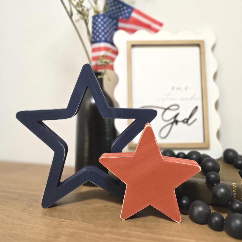 Rustic Star Decor - Etsy
