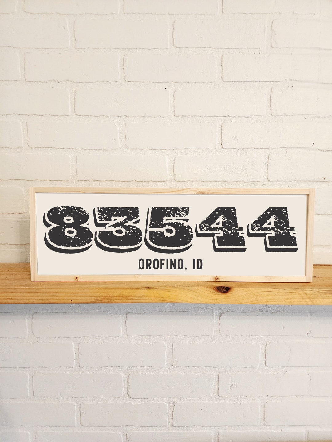 Custom City State Sign, Hometown Decor, New Home Gift, Going Away Gift