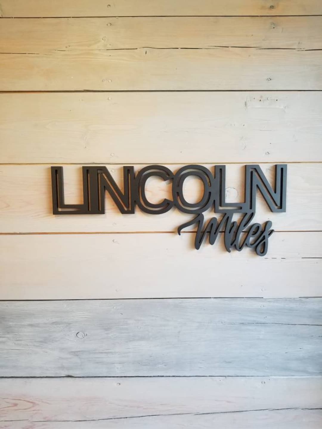 Custom Wood Name Sign, Baby Boy Name Sign, Nursery Name Sign, Over the ...