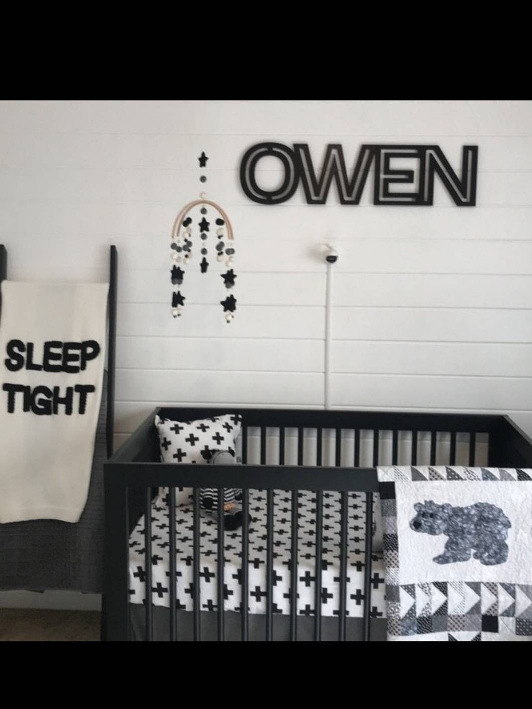 Custom Wood Name Sign, Baby Boy Name Sign, Nursery Name Sign, Modern …