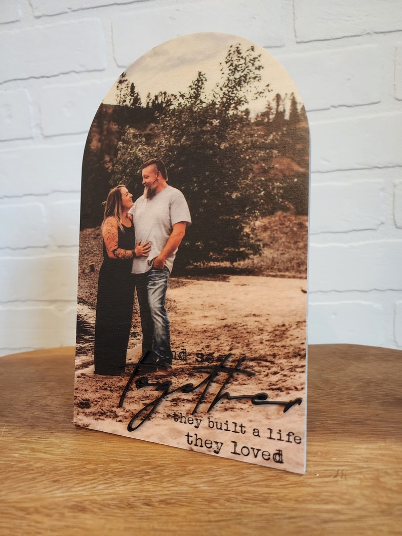 Photo On Wood, Picture On Wood, 5th Anniversary Gift, Photo Gift, Wood Anniversary Gift, Gift For Wife, Wood Gifts For Him, Custom Photo image 3