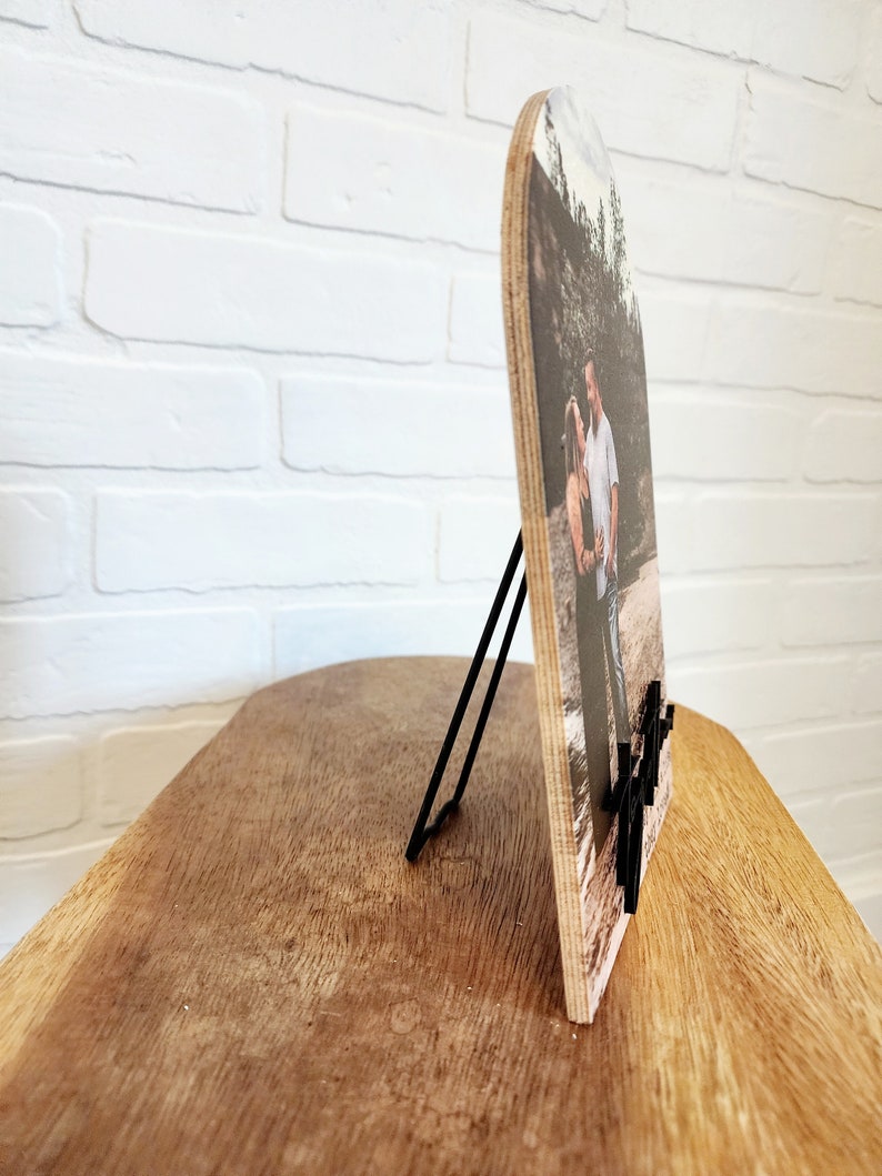 Photo On Wood, Picture On Wood, 5th Anniversary Gift, Photo Gift, Wood Anniversary Gift, Gift For Wife, Wood Gifts For Him, Custom Photo image 4