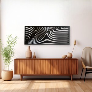 Wood Wall Art, Retro Wall Art, Minimalist Wall Art, Housewarming Gift, Wood Wall Panel, Large Wood Wall Art, Abstract Wall Art, Art Deco Art