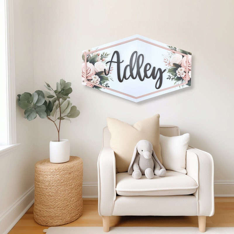 Baby Nursery Name Signs - Etsy