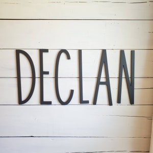 Name Sign For Nursery, Baby Name Sign, Custom Wood Name Sign, Boy Name Sign, Nursery Decor