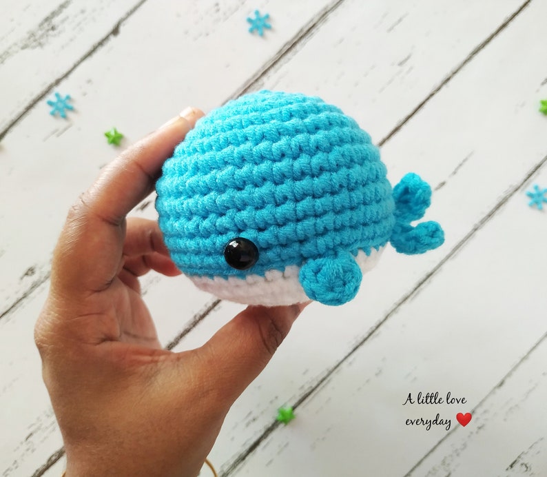 Amigurumi Narwhal pattern/ amigurumi Whale pattern/ crochet Narwhal pattern/ crochet Whale/ kawaii amigurumi / Crochet sea creatures image 3