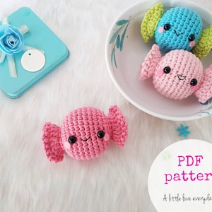 Amigurumi candy pattern/ kawaii candy amigurumi / amigurumi sweet / crochet candy pattern