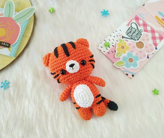 Amigurumi Tiger Crochet Pattern: Chinese New Year Toy (PDF) - Etsy